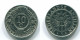 10 CENTS 1991 ANTILLAS NEERLANDESAS Nickel Colonial Moneda #S11338.E.A - Antilles Néerlandaises