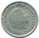 1/10 GULDEN 1962 ANTILLAS NEERLANDESAS PLATA Colonial Moneda #NL12361.3.E.A - Antillas Neerlandesas