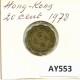 20 CENTS 1978 HONG KONG Moneda #AY553.E.A - Hong Kong