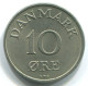10 ORE 1955 DANEMARK DENMARK Pièce #WW1028.F.A - Danemark