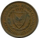 5 MILS 1960 CYPRUS Coin #BA198.U.A - Chypre