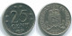 25 CENTS 1971 NIEDERLÄNDISCHE ANTILLEN Nickel Koloniale Münze #S11569.D.A - Antillas Neerlandesas