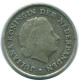 1/10 GULDEN 1963 ANTILLAS NEERLANDESAS PLATA Colonial Moneda #NL12649.3.E.A - Antilles Néerlandaises