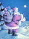 WEIHNACHTSMANN SANTA CLAUS Neujahr Weihnachten Vintage Ansichtskarte Postkarte CPSM #PBL037.A - Santa Claus