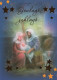 Vierge Marie Madone Bébé JÉSUS Religion Christianisme Vintage Carte Postale CPSM Unposted #PBA484.A - Vergine Maria E Madonne