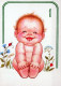 JOYEUX ANNIVERSAIRE 1 Ans KID ENFANTS Vintage Carte Postale CPSM Unposted #PBU110.A - Birthday