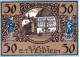 50 PFENNIG 1921 Stadt ETTENHEIM Baden UNC DEUTSCHLAND Notgeld Banknote #PB358 - [11] Local Banknote Issues