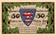 50 PFENNIG 1921 Stadt ERFURT Saxony UNC DEUTSCHLAND Notgeld Banknote #PB318 - [11] Emissions Locales