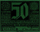 50 PFENNIG 1921 Stadt ERFURT Saxony UNC DEUTSCHLAND Notgeld Banknote #PB283 - [11] Emissions Locales