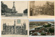 8 CP NEVERS  La Loire  Vue Générale Palais Ducal Eglise St Etienne Place République Chapelle Sacré Coeur Panorama - Nevers