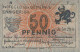 50 PFENNIG 1921 Stadt ENNIGERLOH Westphalia UNC DEUTSCHLAND Notgeld #PB243 - [11] Lokale Uitgaven