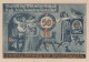 50 PFENNIG 1921 Stadt BÜRGEL Thuringia UNC DEUTSCHLAND Notgeld Banknote #PA330 - [11] Local Banknote Issues