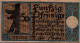 50 PFENNIG 1921 Stadt BERLIN UNC DEUTSCHLAND Notgeld Banknote #PA196 - [11] Local Banknote Issues