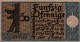 50 PFENNIG 1921 Stadt BERLIN UNC DEUTSCHLAND Notgeld Banknote #PH739 - [11] Emissions Locales