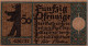 50 PFENNIG 1921 Stadt BERLIN UNC DEUTSCHLAND Notgeld Banknote #PA186 - [11] Local Banknote Issues