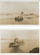 N80 - Lot De 2 Photos - VIETNAM - 1er Juin 1931 - Cap Padaran - Une Drague - Lieux