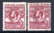 Falkland Islands 1929-37 KGV - Whale & Penguins - 6d Purple & Reddish-purple HM (SG 121/a) - Falklandinseln