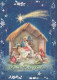 Jungfrau Maria Madonna Jesuskind Weihnachten Religion Vintage Ansichtskarte Postkarte CPSM #PBP719.DE - Jungfräuliche Marie Und Madona