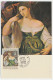 Maximum Card Czechoslovakia 1968 Toilet Young Woman - Titian - Other & Unclassified