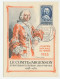 Maximum Card France 1953 Count D Argenson - Postmaster - Altri & Non Classificati