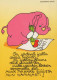 ELEFANTE Animales Vintage Tarjeta Postal CPSM #PBS766.ES - Éléphants