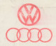 Meter Cut Belgium 1981 Car - Audi - Volkswagen - VW - Voitures