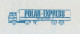Meter Cover Netherlands 1983 - Krag 195 - Blue Truck - Polar Express - Hillegom - Trucks