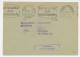 Postal Cheque Cover Germany 1955 Watch - Clock - Elastofixo - Fixoflex - Clocks