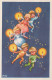 ÁNGEL NAVIDAD Vintage Tarjeta Postal CPSMPF #PAG858.ES - Engel