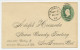 Postal Stationery USA 1898 Candy - Steam Factory - Alimentation