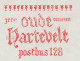 Meter Cover Netherlands 1965 Alcohol - Oude Hartevelt - Genever - Distillery - Vini E Alcolici