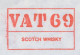 Meter Cut GB / UK 1983 Scotch Whisky - Vat 69 - Wijn & Sterke Drank