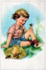 CHILDREN Portrait Vintage Postcard CPSMPF #PKG824.GB - Portretten