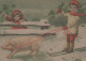 CHILDREN CHILDREN Scene S Landscapes Vintage Postcard CPSM #PBU394.GB - Taferelen En Landschappen