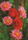 FLOWERS Vintage Postcard CPSM #PAS073.GB - Blumen