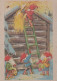 SANTA CLAUS CHRISTMAS Holidays Vintage Postcard CPSM #PAK960.GB - Kerstman