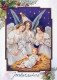 ANGEL CHRISTMAS Holidays Vintage Postcard CPSM #PAH233.GB - Angels