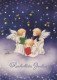 ANGEL CHRISTMAS Holidays Vintage Postcard CPSM #PAH613.GB - Angels