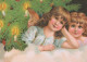 ANGEL CHRISTMAS Holidays Vintage Postcard CPSM #PAH042.GB - Angels