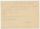 Naamstempel Assendelft 1878 - Cartas & Documentos