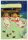 ANGELO Natale Vintage Cartolina CPSM #PBP459.IT - Engel