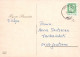 PASQUA POLLO UOVO Vintage Cartolina CPSM #PBO838.IT - Pâques