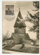 Maximum Card Liechtenstein 1957 Church St. Mamerten Triesen - Eglises Et Cathédrales