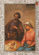Vergine Maria Madonna Gesù Bambino Natale Religione Vintage Cartolina CPSM #PBB752.IT - Maagd Maria En Madonnas