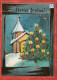 Buon Anno Natale CHIESA Vintage Cartolina CPSM #PAY415.IT - Neujahr