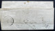 MARQUE POSTALE CARMAUX TARN POUR ALOS / VERSO CURSIVE CASTELNAU DE MONTMIRAL / 7 JANV 1853 / TAXE 25 / LAC - 1849-1876: Classic Period