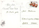 Buon Anno Natale CONIGLIO Vintage Cartolina CPSM #PAV053.IT - Neujahr