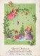 ANGELO Buon Anno Natale Vintage Cartolina CPSM #PAH109.IT - Angels