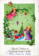 ANGELO Buon Anno Natale Vintage Cartolina CPSM #PAH109.IT - Engel