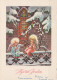 ANGELO Buon Anno Natale Vintage Cartolina CPSM #PAH433.IT - Engel